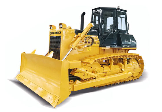 GTY220 Bulldozer rampant équipement de construction 23,5 tonnes pour pousser / creuser